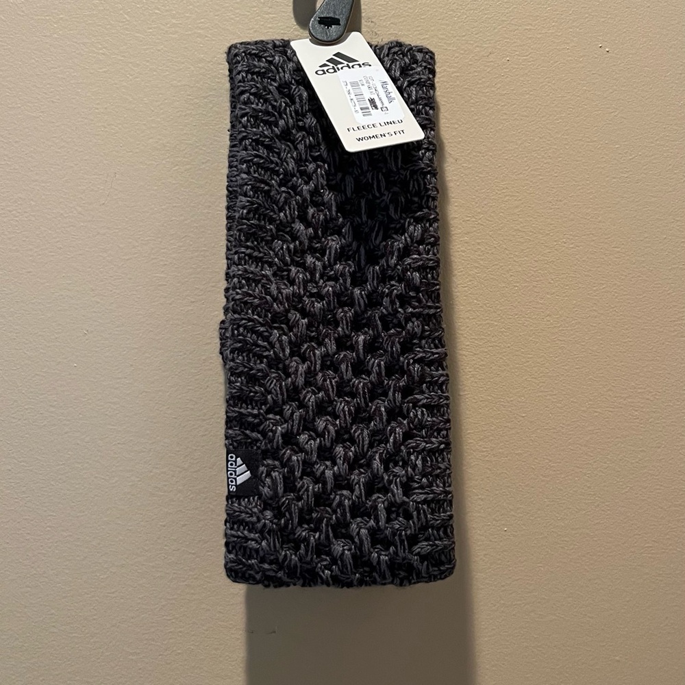 Adidas Charcoal Knit Headband